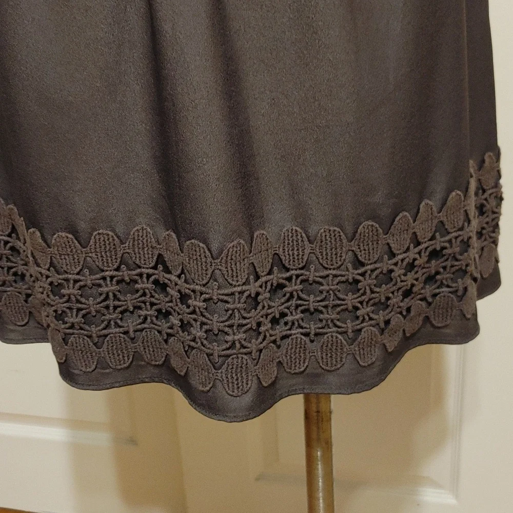🖤Express Elegant Charcoal Dress - Picture 3 of 10